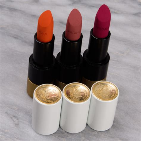 rouge hermes lipstick|best hermes matte lipstick.